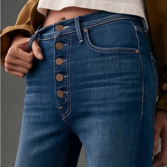 MOTHER The Pixie Rider Ankle Jean Taxi! High Waist Size 25 - Picture 3 of 16